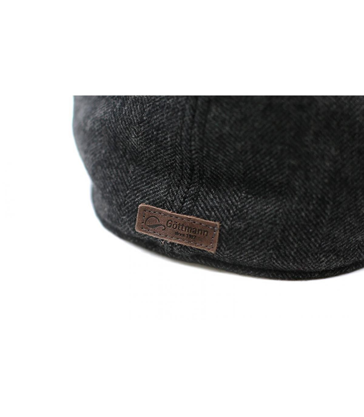 casquette duckbill gris laine